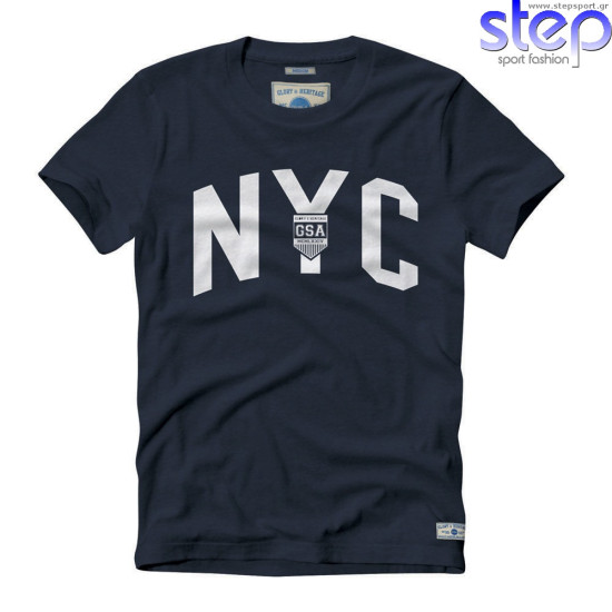 GSA Ανδρική Κοντομάνικη Μπλούζα MEN T-SHIRT GLORY& HERITAGE